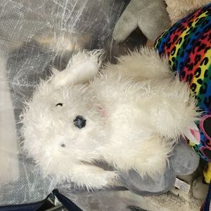 1990 Commonwealth for Target Gingham Dog Plush Stuffed Animal Toy 8"